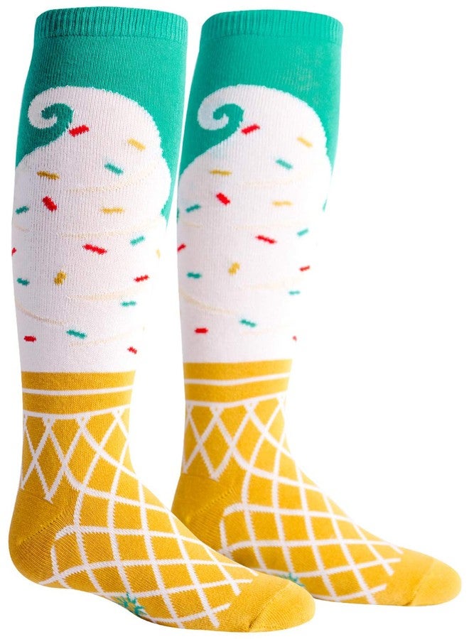 Sock It To Me جوارب طويلة للبنات من سوك إت تو مي بتصميم آيس كريم دريم - Image 1